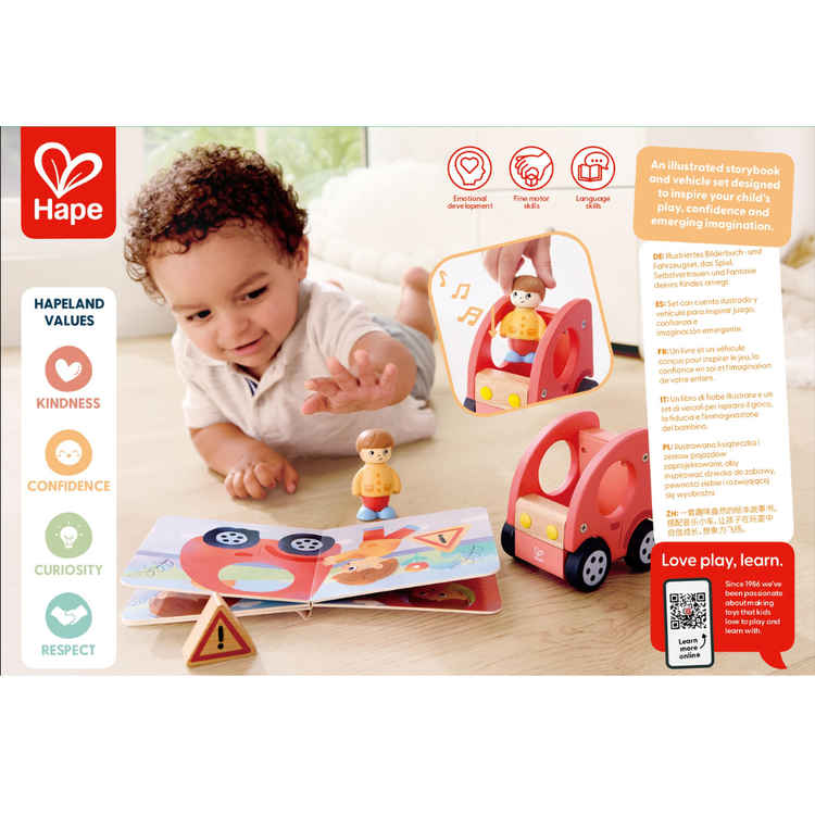 Hape The Musical Car – Interactive Storytelling Toy CHEZA PLUS