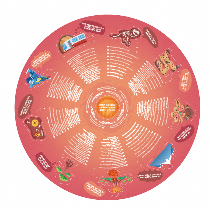 Hape Underground World Puzzle - educational puzzle for ages 3 Years + CHEZA PLUS
