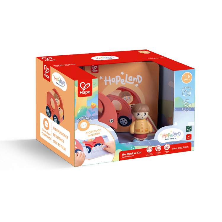 Hape The Musical Car – Interactive Storytelling Toy CHEZA PLUS