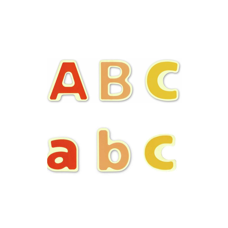 Full set Hape magnetic wooden alphabet letters educational toy for preschool learning