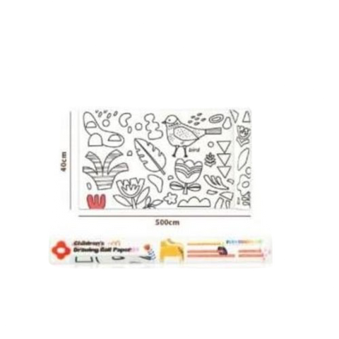 (Copy) Flower Monaco Graffiti Roll – Nature Edition | Creative Coloring Roll for Kids in Kenya - Age 3+Y Flower Monaco