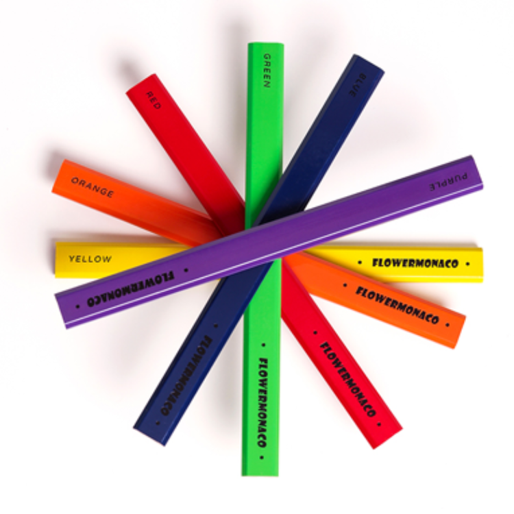 Flower Monaco colored pencils for sketch set kids Kenya
