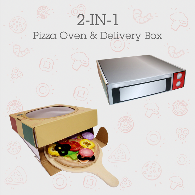 Hape pizza playset full set with accessories for kids