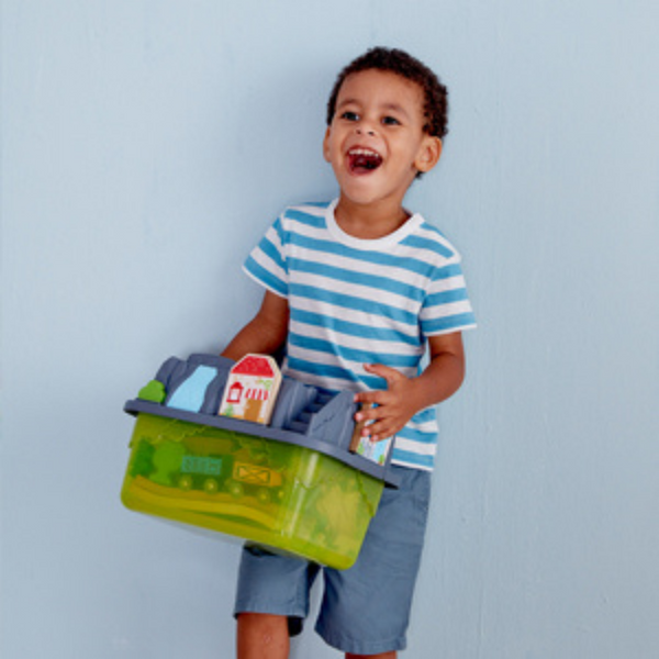 Railway Bucket-Builder-Set Cheza Plus