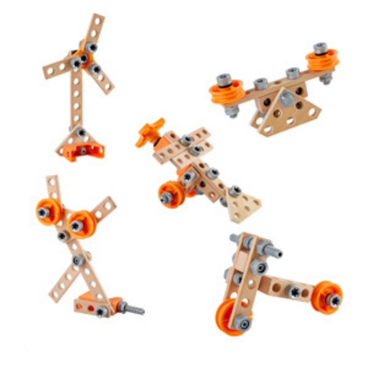 Experiment kit Cheza Plus, construction toy, building toy, STEAM toy, science toy, junior inventor