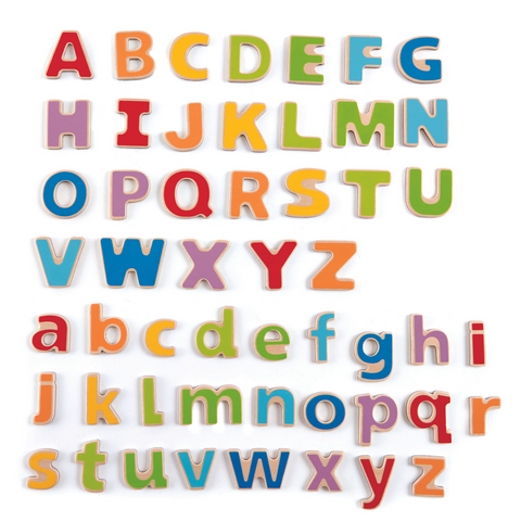 ABC Magnetic Letters Cheza Plus, wooden letters for kids, magnet letters for fridge, magnetic letters and numbers