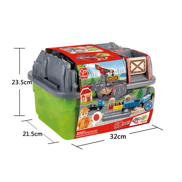 Railway Bucket-Builder-Set Cheza Plus