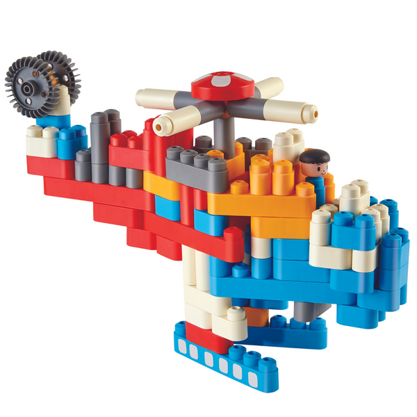 City Airport Building Blocks Cheza Plus, building blocks Kenya, safe blocks kids, construction toy, Hape toys, German toys, made in Germany, Montessori blocks, Montessori education, home schooling toys, online shop for kids in kenya,