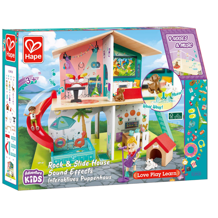 Rock & Slide Dollhouse Cheza Plus