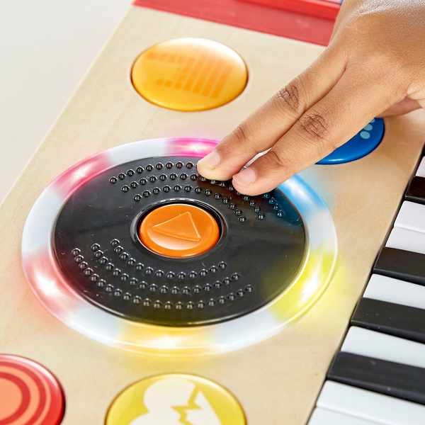Hape Kids Portable DJ Mix and Spin Studio Music Toy Cheza Plus
