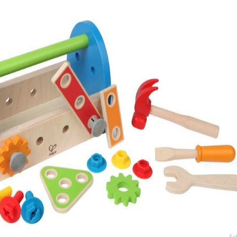 Fix-it Tool Box CHEZA PLUS, wooden tool box Kenya, kids tool box Kenya, Hape tool box Kenya
