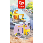 Hape Railway Crane Construction – 14-Piece Train & Construction Set CHEZA PLUS