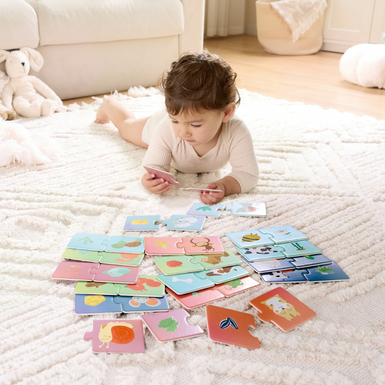 Hape Animal Snack Time Puzzle – Wooden Toddler Puzzle for Early Learning | Nairobi Kenya Hape