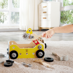 Build-It Tool Box Hape, kids tool box set, tool box set kenya for kids, toy tool set, tool kit box kids, wooden tool box kids, tool box kids, wooden tool box, tool box toddler, tool box toy set, tool box kenya, Hape toys Kenya, wooden toys, educational construction toys, online toy shop Kenya, Montessori toys, home schooling, German toys