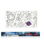 Flower Monaco Space Graffiti Scroll – kids wall decor – Cheza Plus Kenya