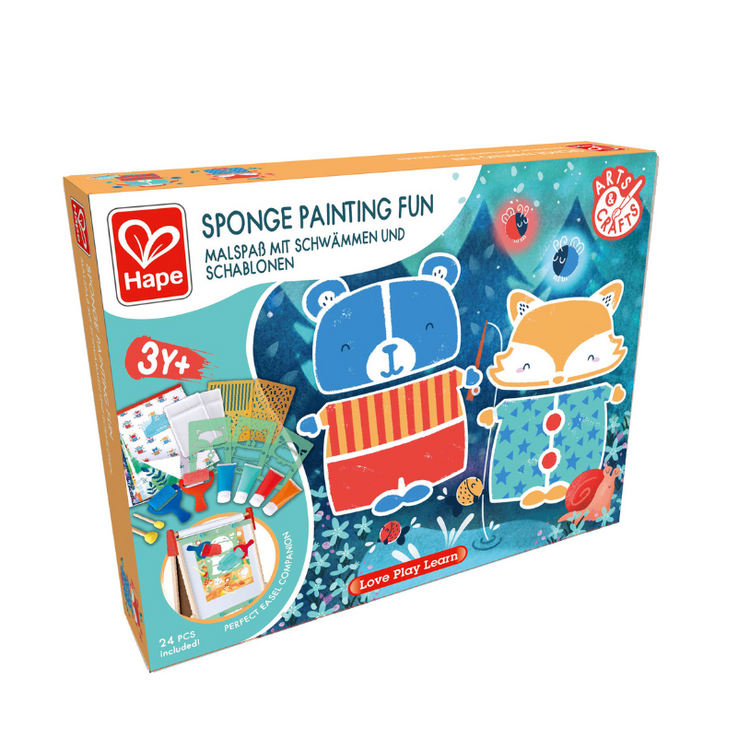 Sponge stamp painting toy for preschool children Kenya