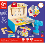 Little Engineer's Workbench Hape, Hape Work bench for kids, educational wooden toys kenya, toys in Kenya, construction toys, durable german toys, kids tool box 
