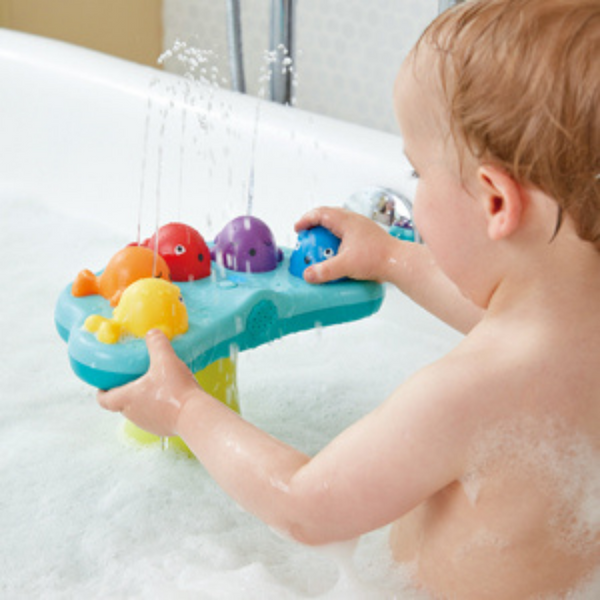 BPA-free animal bath battery boys girls developmental for fountain free girls hape instrument kids motor musical operated piano pool pull skills toddler toy toys tub water whale bathtime time kid kids child children toddlers 18 months
