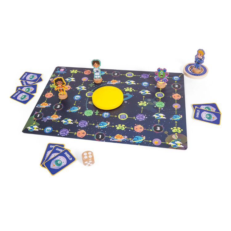 Star Seekers game box and board – interstellar board game – Cheza Plus Kenya