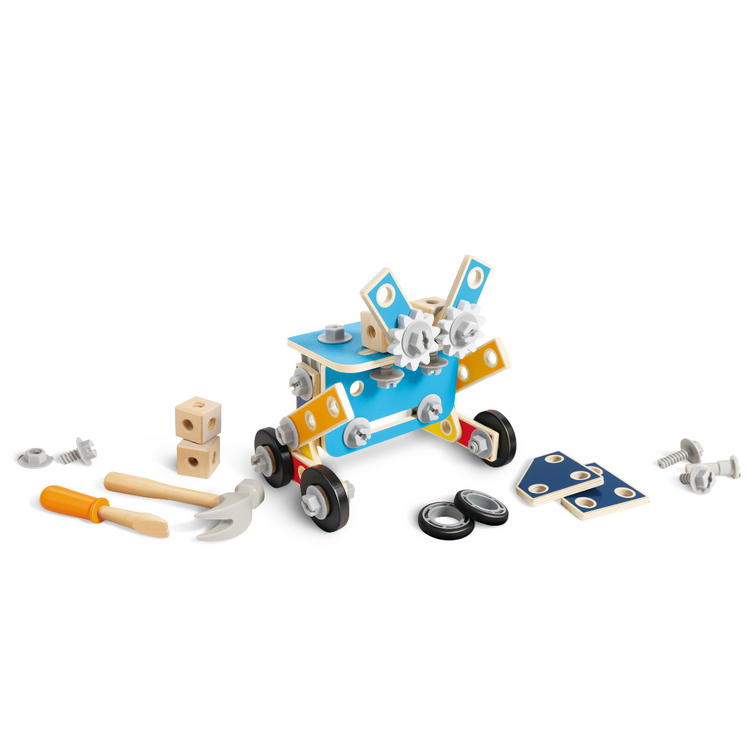 Build-It Tool Box Hape, kids tool box set, tool box set kenya for kids, toy tool set, tool kit box kids, wooden tool box kids, tool box kids, wooden tool box, tool box toddler, tool box toy set, tool box kenya, Hape toys Kenya, wooden toys, educational construction toys, online toy shop Kenya, Montessori toys, home schooling, German toys
