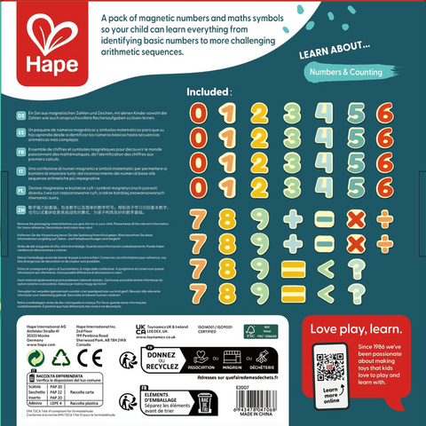 Magnetic Numbers Hape, magnetic letters and numbers, letters and ntoys for 3 years old, numbers for kids, wooden toys kenya, educational toys kenya, math toys, Hape toys, quality toys in kenya