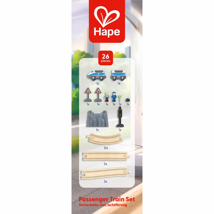 Passenger Train Set Hape