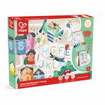 Hape Letters and Numbers Tracing Set - Educational Toy Packaging for Kids in Kenya
