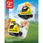 lose-up of excavator shovel arm rotating – Hape Dig ’N Dump Kenya
