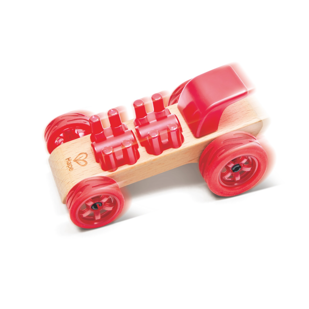 Hape Whizzy Wheels – 11-Piece Mini Vehicle Set Hape