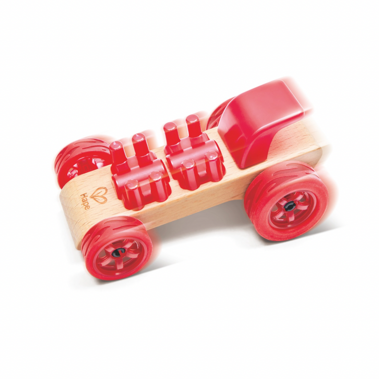 Hape Whizzy Wheels – 11-Piece Mini Vehicle Set Hape
