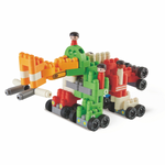 PolyM City Vehicles - building blocks for 24 months + CHEZA PLUS