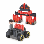 Racing Car PolyM, construction blocks from Germany in Kenya 