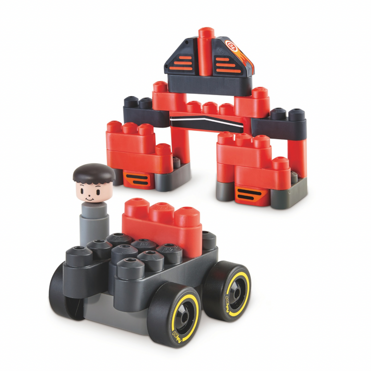 Racing Car PolyM, construction blocks from Germany in Kenya 