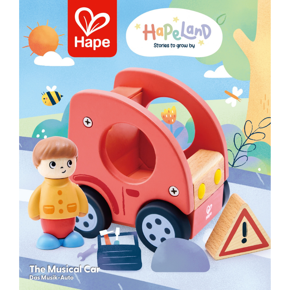 Hape The Musical Car – Interactive Storytelling Toy CHEZA PLUS