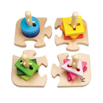 Hape Creative Peg Puzzle – Educational Fine Motor Skills Toy (18+ Months)