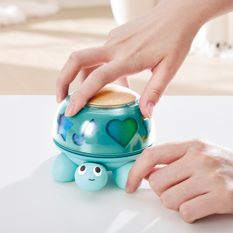 Hape Twist & Tune Turtle – Musical Sensory Toy for Babies CHEZA PLUS