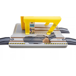 Hape Railway Crane Construction – 14-Piece Train & Construction Set CHEZA PLUS