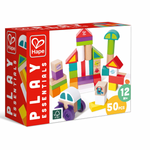 Eco-friendly packaging of the Hape Space Monster Stacking Blocks available in Kenya 