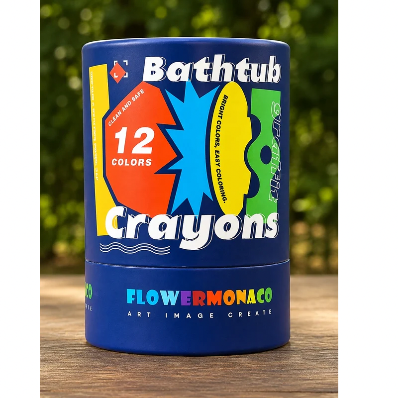 Flower Monaco bathtub crayons beautiful packaging in Kenya, Nairobi for small kids 
