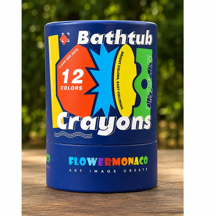 Flower Monaco bathtub crayons beautiful packaging in Kenya, Nairobi for small kids 