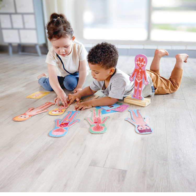 human body magnetic puzzle, wooden toys, educational toys kenya, puzzles for 3 years, puzzle for kids, hape toys, human body parts game for kids