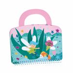 Hape Enchanted Travel Foil Art Kit in box – portable creative play set for children aged 4 and up, available online and at The Hub Karen from Cheza Plus Kenya.
