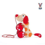 Pepe Pull Along - Wooden Pull Toy (12 months)