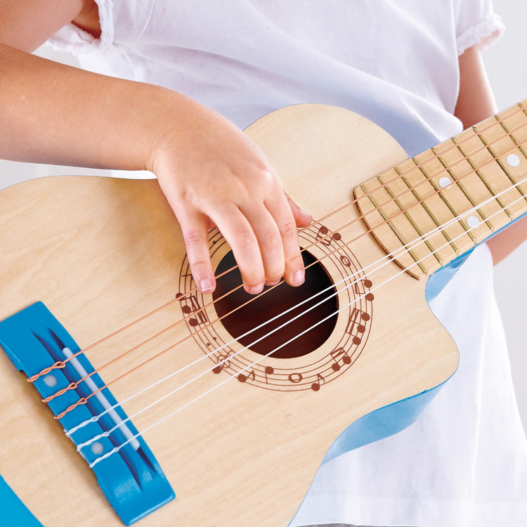 Hape guitar, blue guitar, toys for boys, toys for girls, musical toys Kenya, educational wooden toys, preschool toys, preschool musical toys, kids guitar online, musical instrument Kenya, shop online musical toys, Hape toys Kenya, German toys Kenya, quality toys Kenya, wooden toys Kenya, educational toys Kenya, wooden guitar for kids, children’s guitar