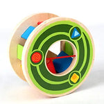 Close-up of shape sorter snail shell – Hape E0349 Kenya