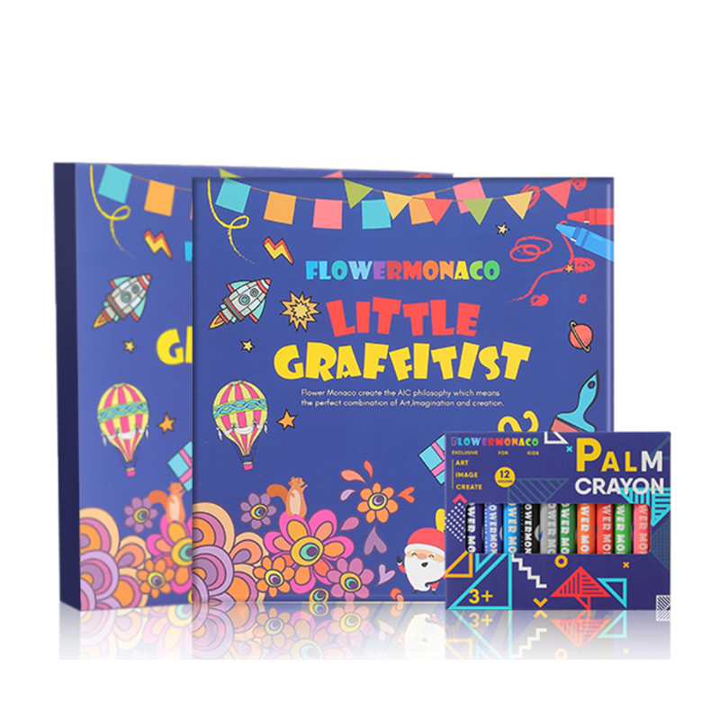 Flower Monaco Little Graffiti Suit coloring set for kids Kenya