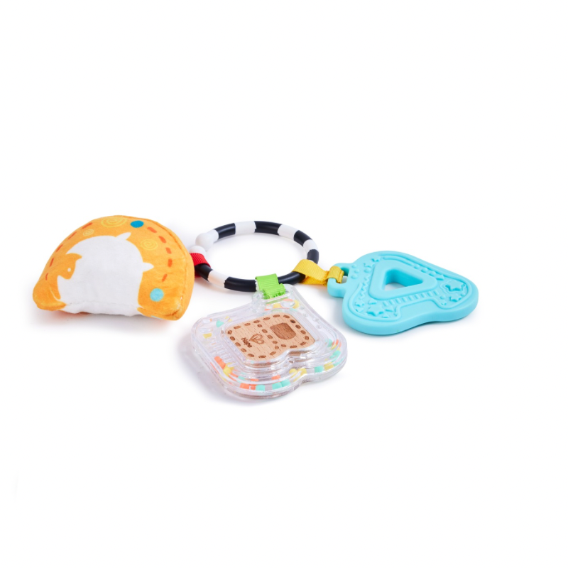 Baby alphabet learning toy with sensory features for kids