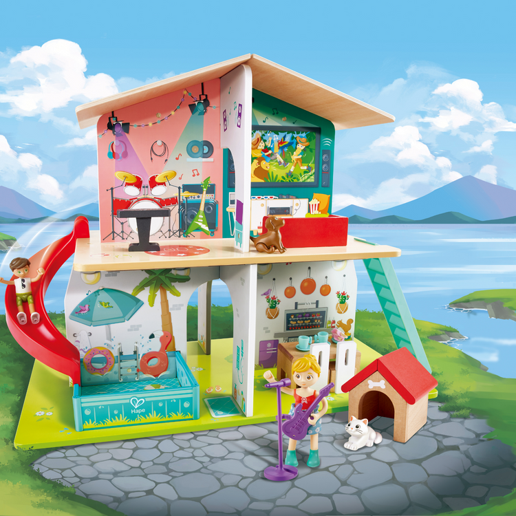 Rock & Slide Dollhouse Cheza Plus