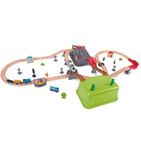 Railway Bucket-Builder-Set Cheza Plus