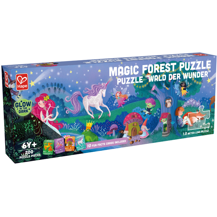 Magic Forest Puzzle Cheza Plus, girls puzzle în Kenya, Nairobi puzzles kids, educational puzzles in Kenya, Hape puzzles Kenya, puzzles for girls Nairobi, glow în the dark puzzle 